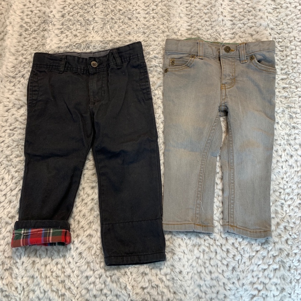 ⭐️3/$30⭐️ EUC baby boy pant bundle size 12M